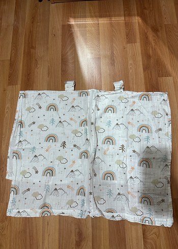 Fermuarlı müslin puset örtüsü - Görsel 3