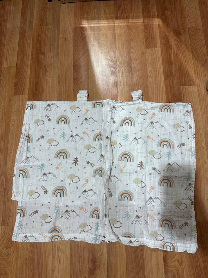 Fermuarlı müslin puset örtüsü - Görsel 3