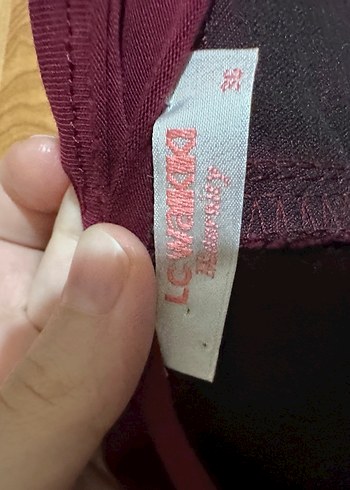 Bordo Normal Boy Hamile Pantolon - Görsel 2