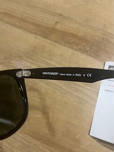  Beden siyah Renk Orjinal Ray Ban WAYFARER