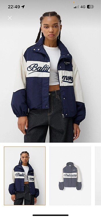 l Beden Bershka Kolej şişme mont