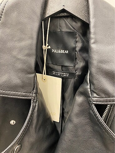Pull and Bear pull and bear deri ceket