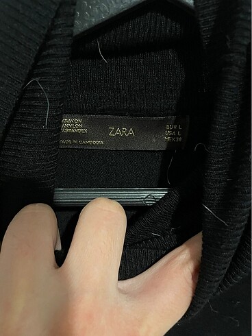 Zara Zara boğazlı kazak