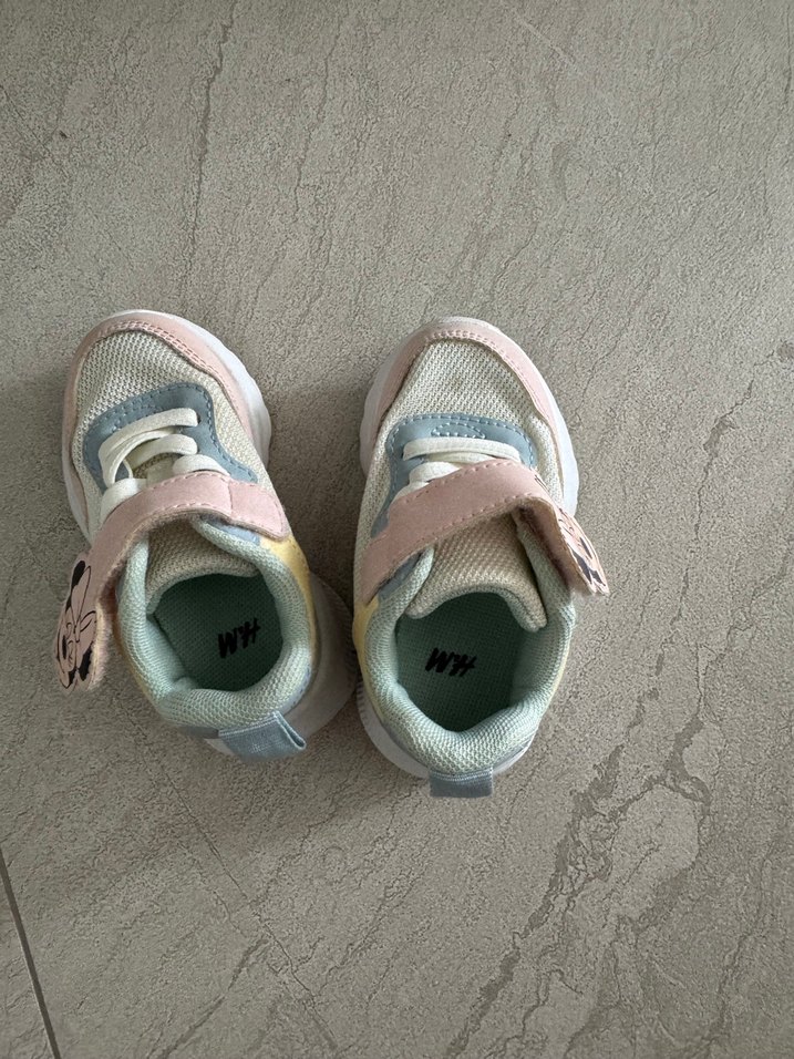 H&M Kız Çocuk Minie Mousse Lisanslı Çok Renkli Tie-Dye Sneaker - Görsel 3