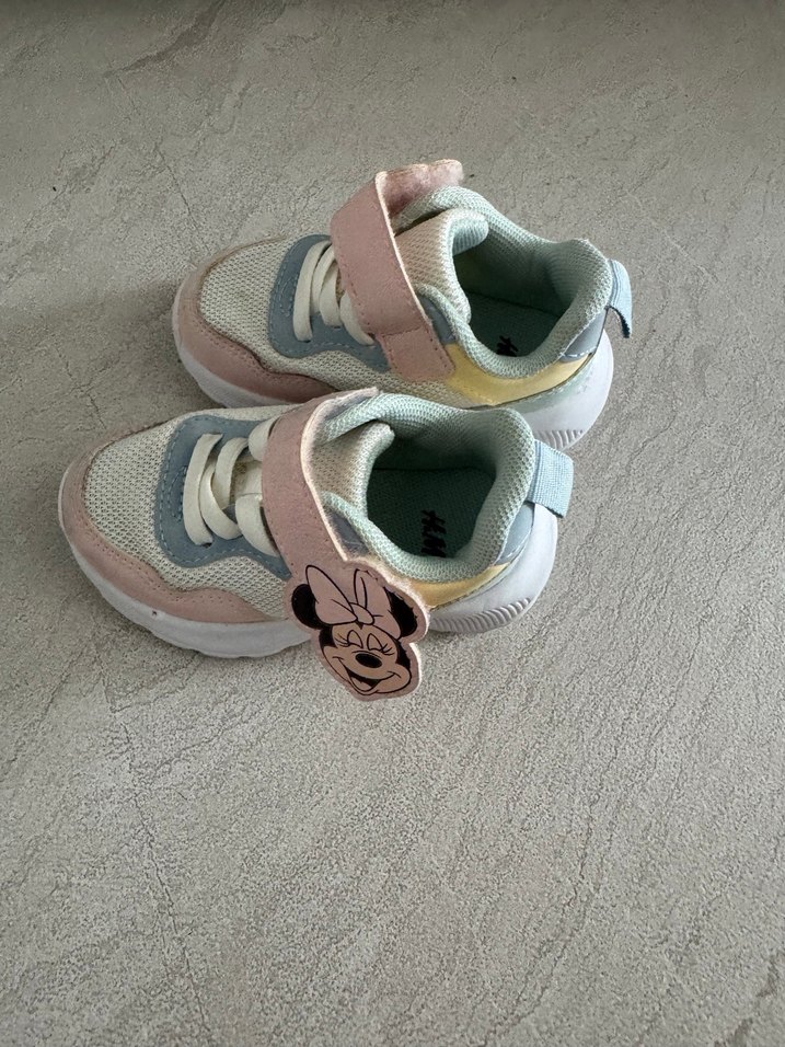 H&M Kız Çocuk Minie Mousse Lisanslı Çok Renkli Tie-Dye Sneaker - Görsel 2