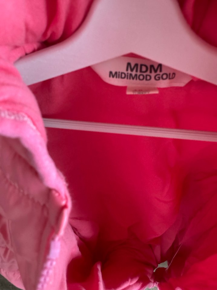 Kız Bebek Pembe Fermuarlı Astronot Tulum - Görsel 3