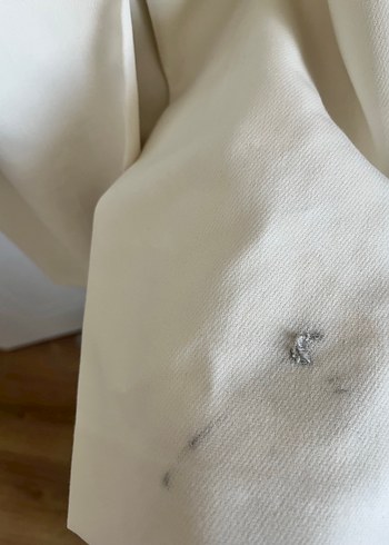 s Beden Düğmeli Beyaz Kısa Kollu Kadın Gömlek