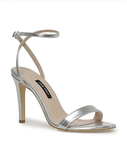 Nine west gümüş topuklu ayakkabı ????