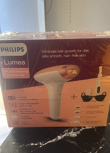 Philips lazer epilasyon 1 milyon atışlı