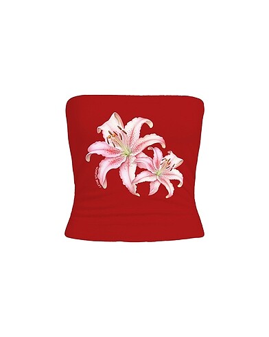 s Beden Lilies Straplez Üst