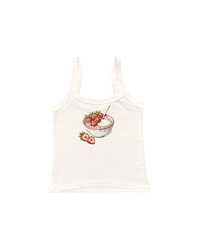 s Beden Strawberry Oats Tank Top