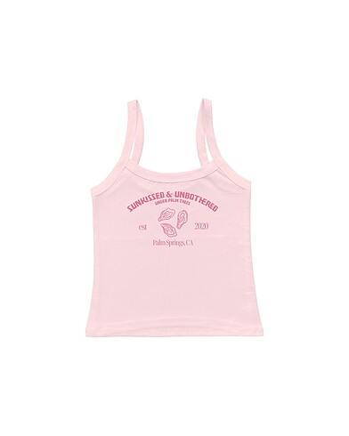 Diğer Sunkissed & Unbothered Tank Top
