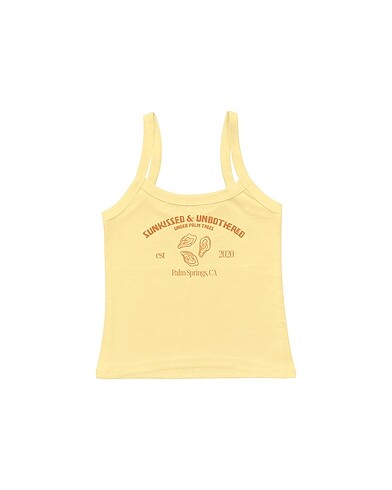s Beden Sunkissed & Unbothered Tank Top
