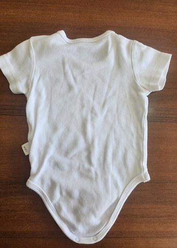 Civil Bebek Beyaz Kısa Kollu Body Zıbın 4'lü Set - Görsel 3