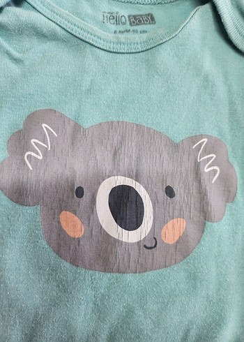 Hellobaby Bebek Zıbın Çıtçıtlı Body - Görsel 5