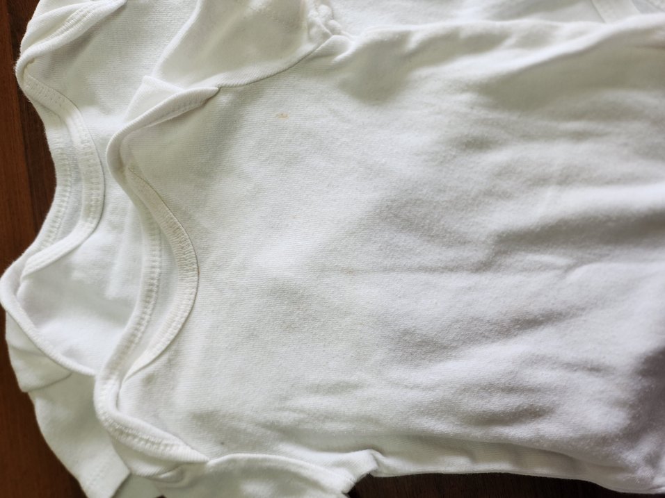 Beyaz Kısa Kollu Pamuklu Bebek Body Zıbın - Görsel 5