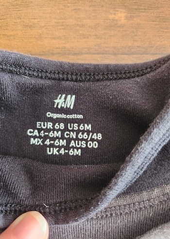 H&M Kısa Kollu Bebek Pamuklu Body Zıbın - Görsel 4