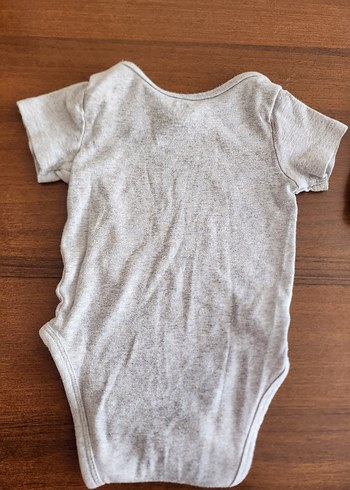 H&M Kısa Kollu Bebek Pamuklu Body Zıbın - Görsel 6