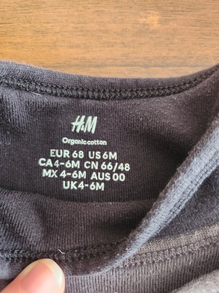 H&M Kısa Kollu Bebek Pamuklu Body Zıbın - Görsel 4