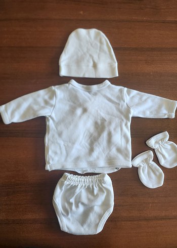 Bebek Yenidoğan Zıbın Set Eldiven Bere - Görsel 2