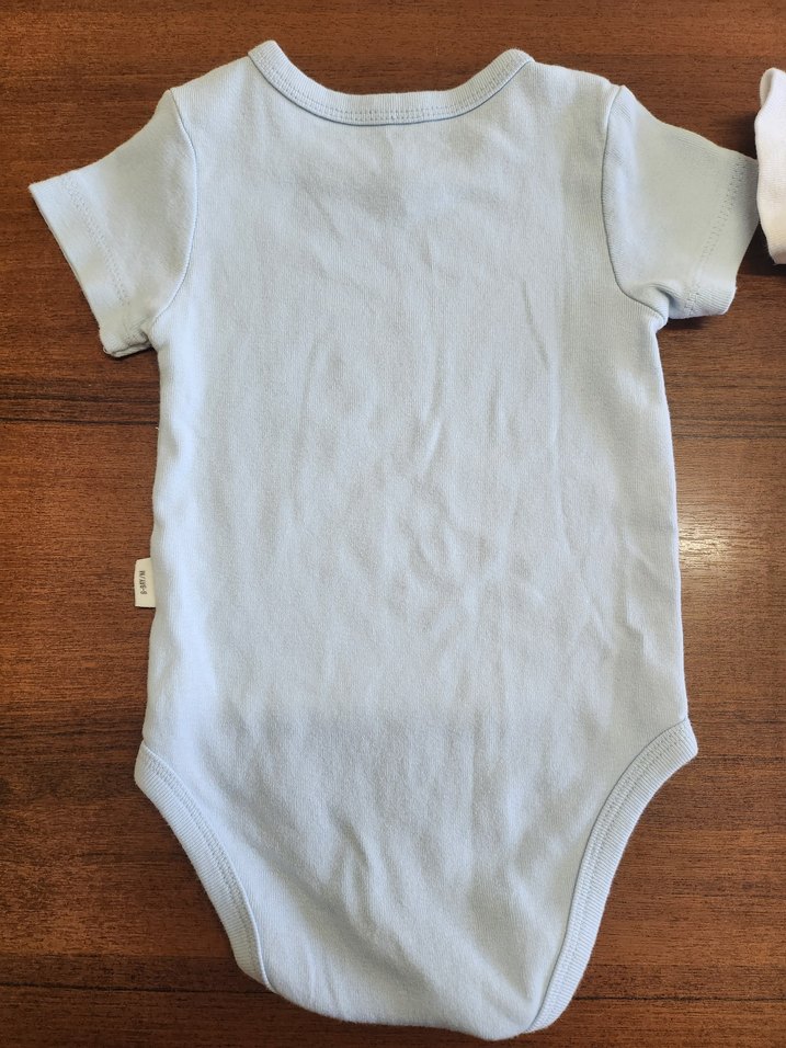 Kısa Kollu Bebek Body Zıbın - Görsel 4