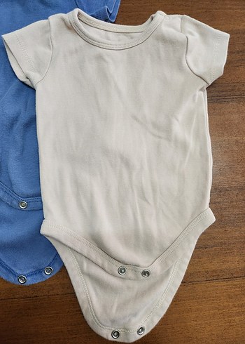 LCW Bebek Kısa Kollu Pamuklu Body Zıbın - Görsel 4