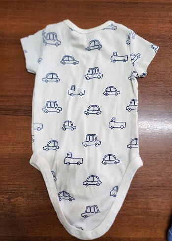 LCW Bebek Kısa Kollu Pamuklu Body Zıbın - Görsel 7