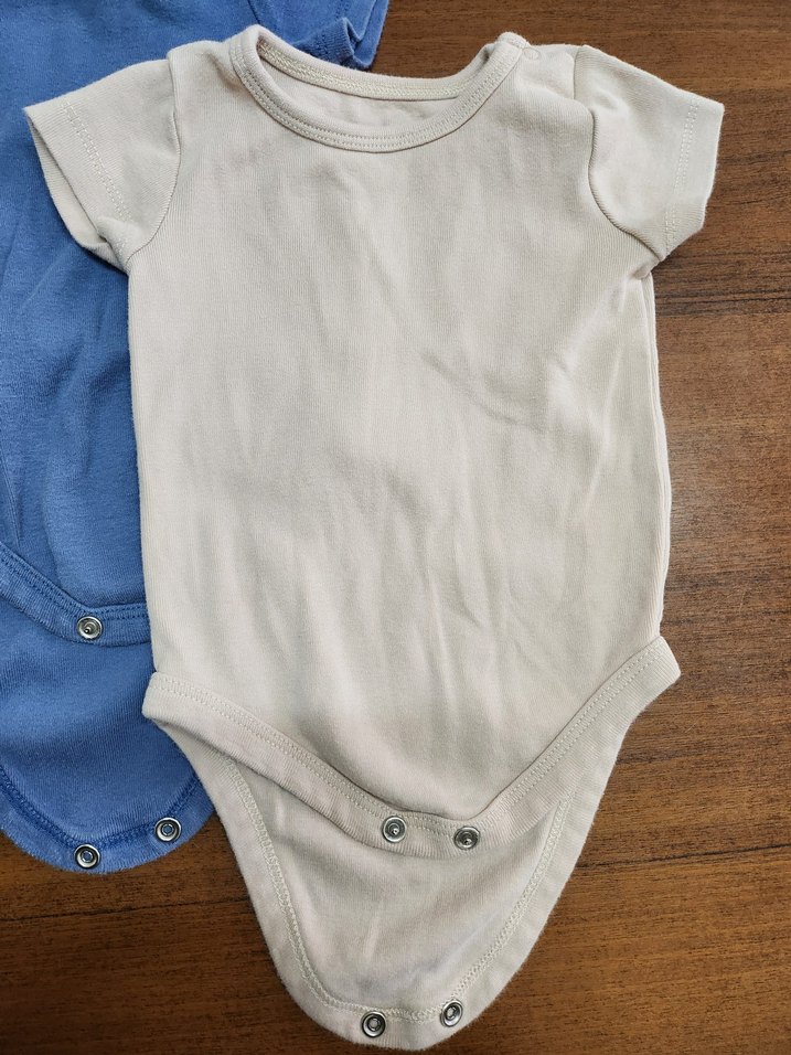 LCW Bebek Kısa Kollu Pamuklu Body Zıbın - Görsel 4