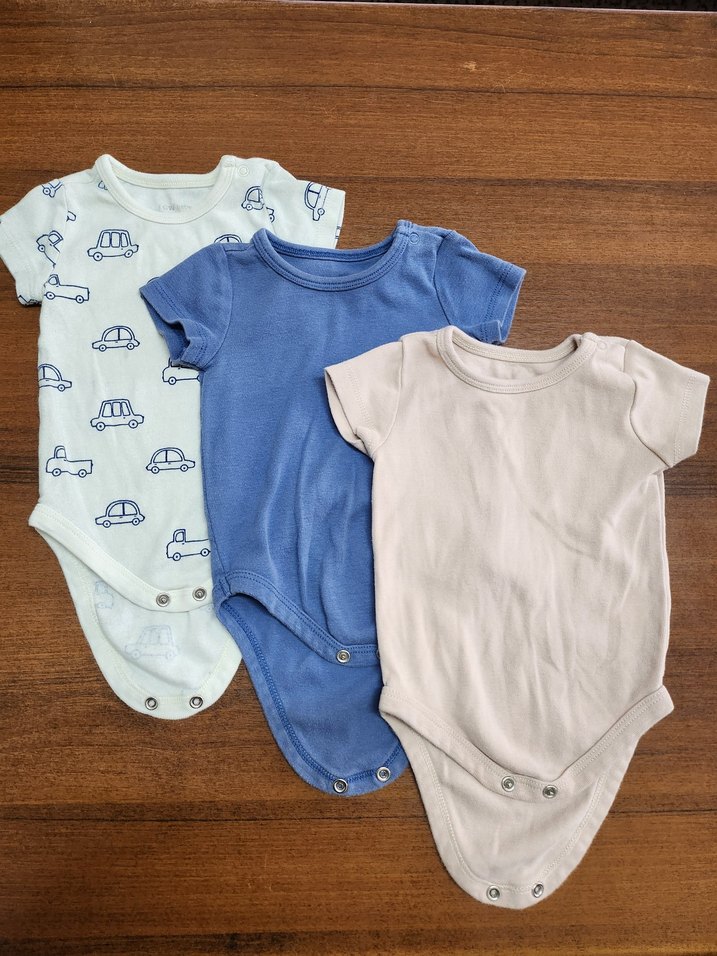 LCW Bebek Kısa Kollu Pamuklu Body Zıbın - Görsel 2