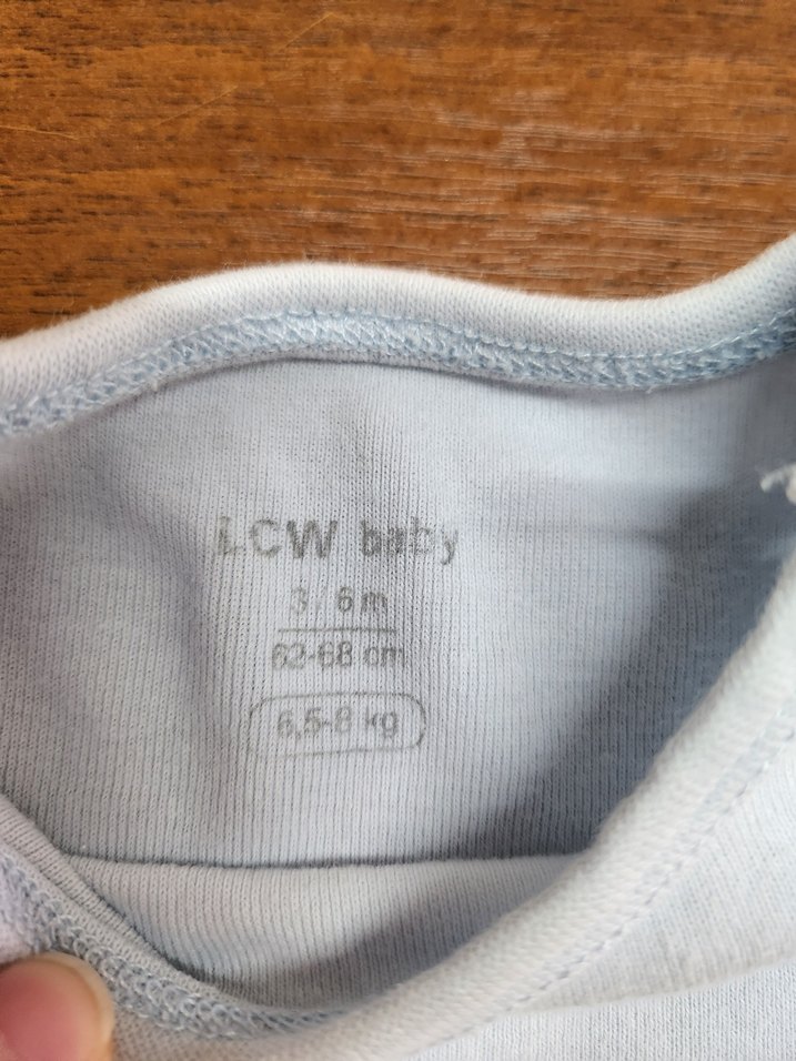 LCW Bebek Kısa Kollu Body Zıbın - Görsel 3