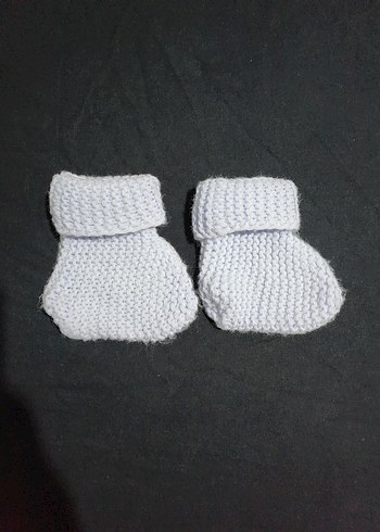 Örgü Bebek Patik - Görsel 3