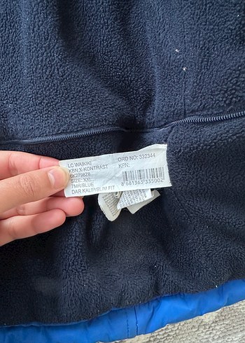 Erkek Mavi Kapüşonlu Kayak Ceketi - Görsel 7