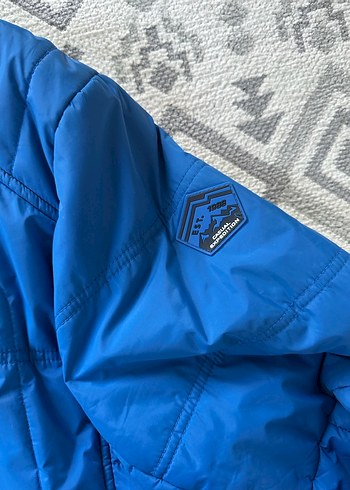 Erkek Mavi Kapüşonlu Kayak Ceketi - Görsel 6