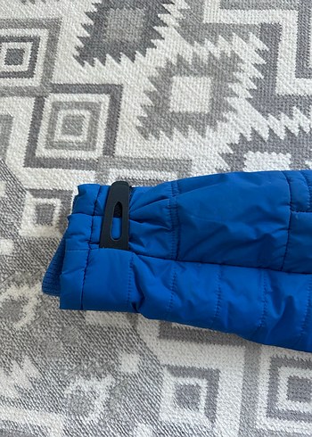 Erkek Mavi Kapüşonlu Kayak Ceketi - Görsel 3