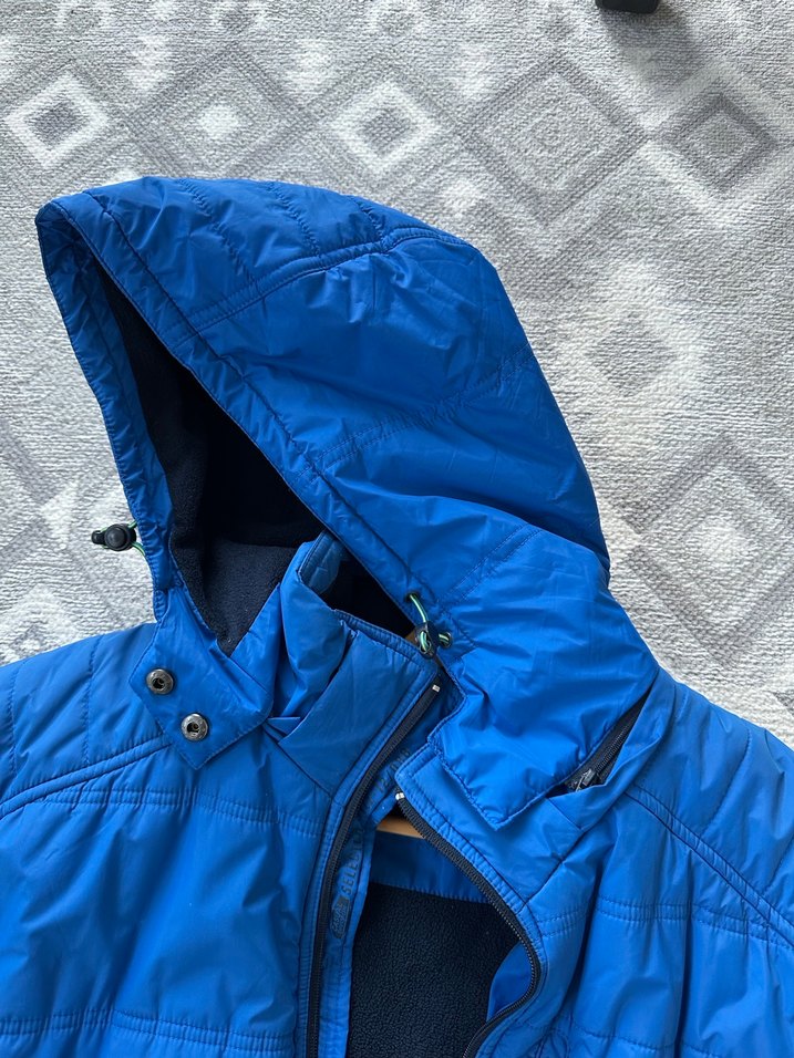 Erkek Mavi Kapüşonlu Kayak Ceketi - Görsel 5