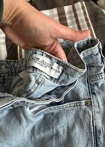 Gri erkek Rahat Kesim Midi Kot Pantolon - Görsel 2