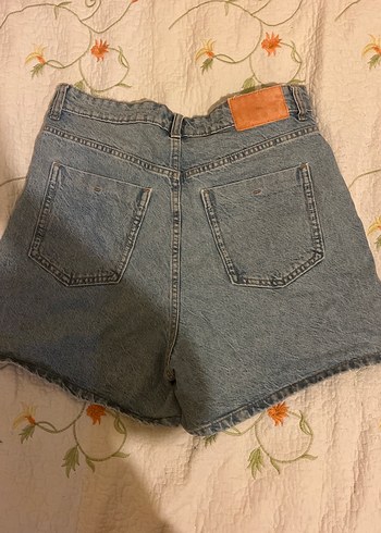 Kadın Mini Denim Şort - Görsel 3