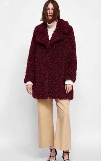 Zara peluş kaban