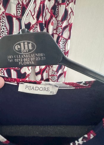 Kadın Lacivert Uzun Kollu Salaş Pijama Takımı - Görsel 3