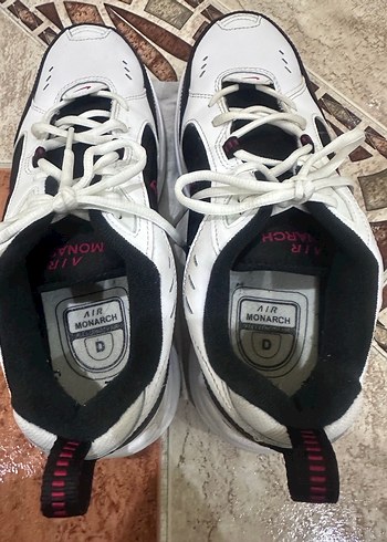 Erkek Beyaz Siyah Spor Ayakkabı - Görsel 7