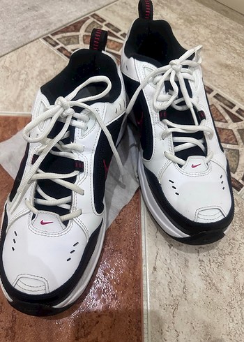 Erkek Beyaz Siyah Spor Ayakkabı - Görsel 5