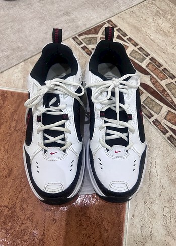 Erkek Beyaz Siyah Spor Ayakkabı - Görsel 10