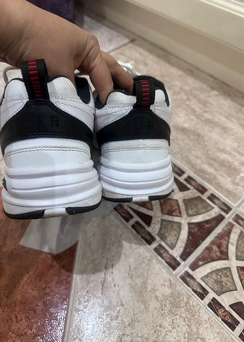 Erkek Beyaz Siyah Spor Ayakkabı - Görsel 3