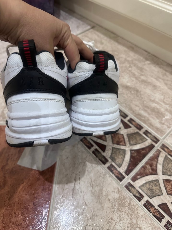 Erkek Beyaz Siyah Spor Ayakkabı - Görsel 3