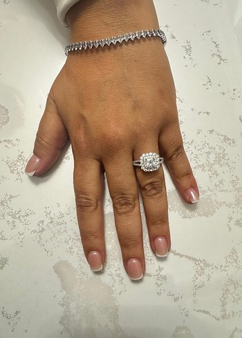 Yıldız Detaylı Altın Rengi Kadın El Zinciri - Görsel 11