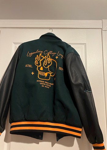 Erkek Siyah Deri Street Wear Ceket - Görsel 7