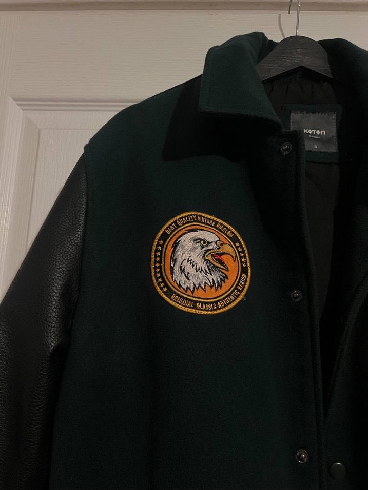 Erkek Siyah Deri Street Wear Ceket - Görsel 4