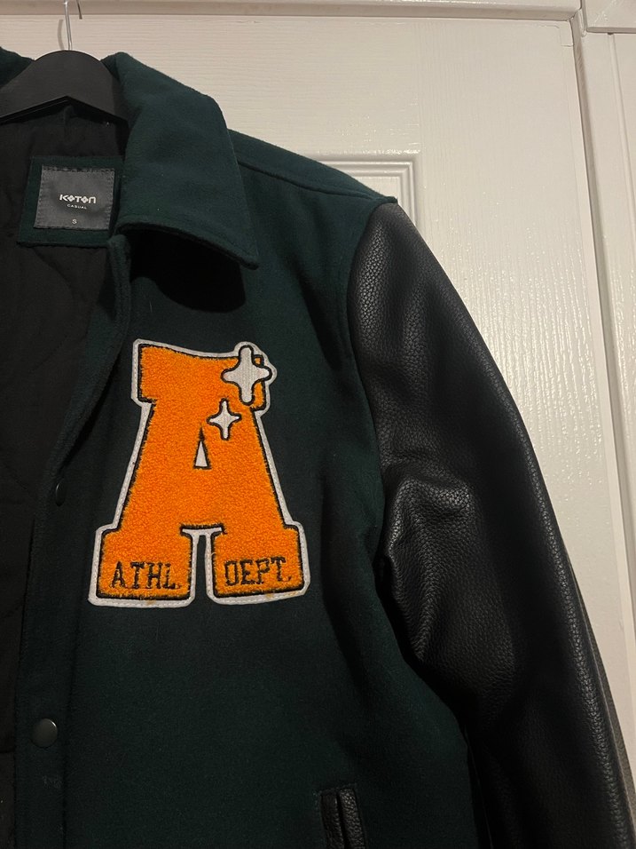 Erkek Siyah Deri Street Wear Ceket - Görsel 3