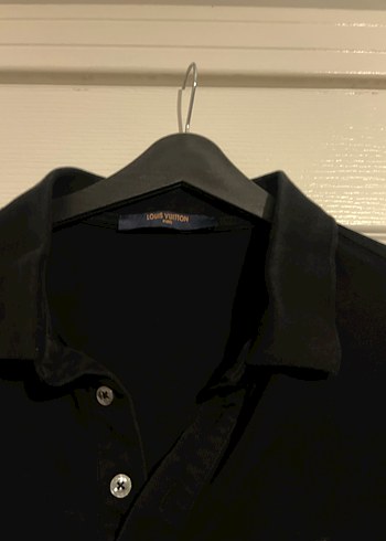 Siyah Polo Yaka Tişört - Görsel 5