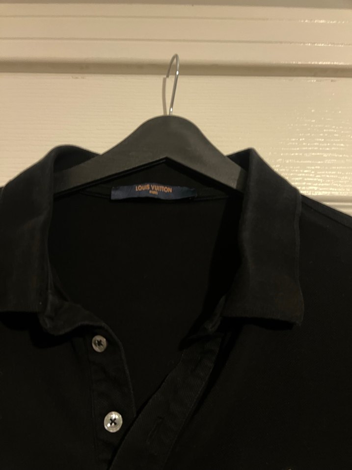 Siyah Polo Yaka Tişört - Görsel 5